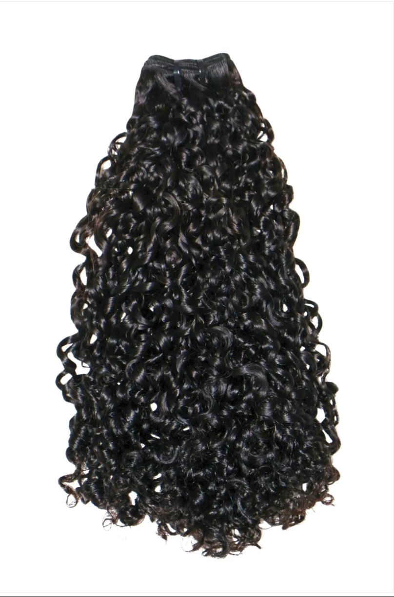 MULTIPLE DONOR HAIR PIXIE CURLY