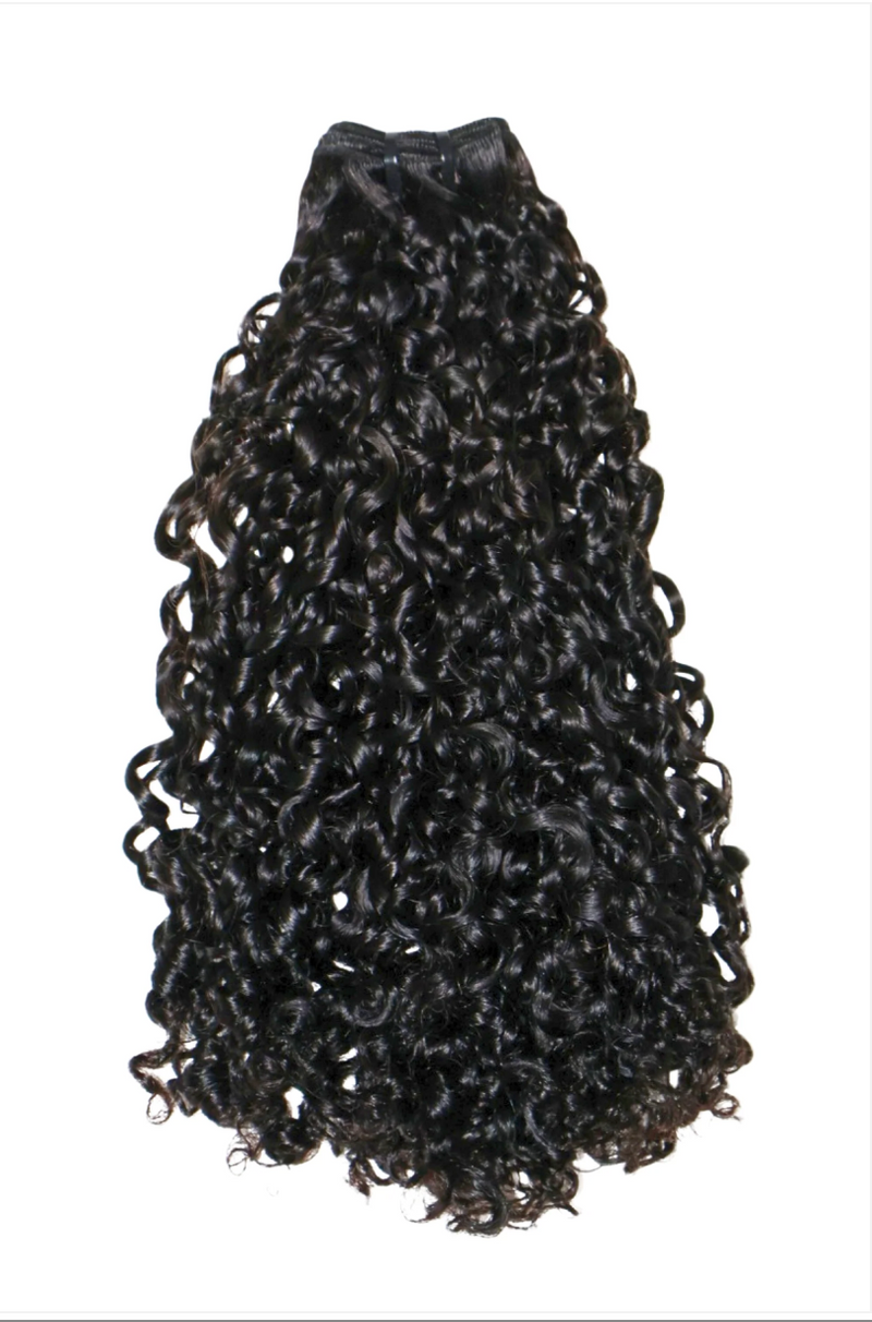 MULTIPLE DONOR HAIR PIXIE CURLY